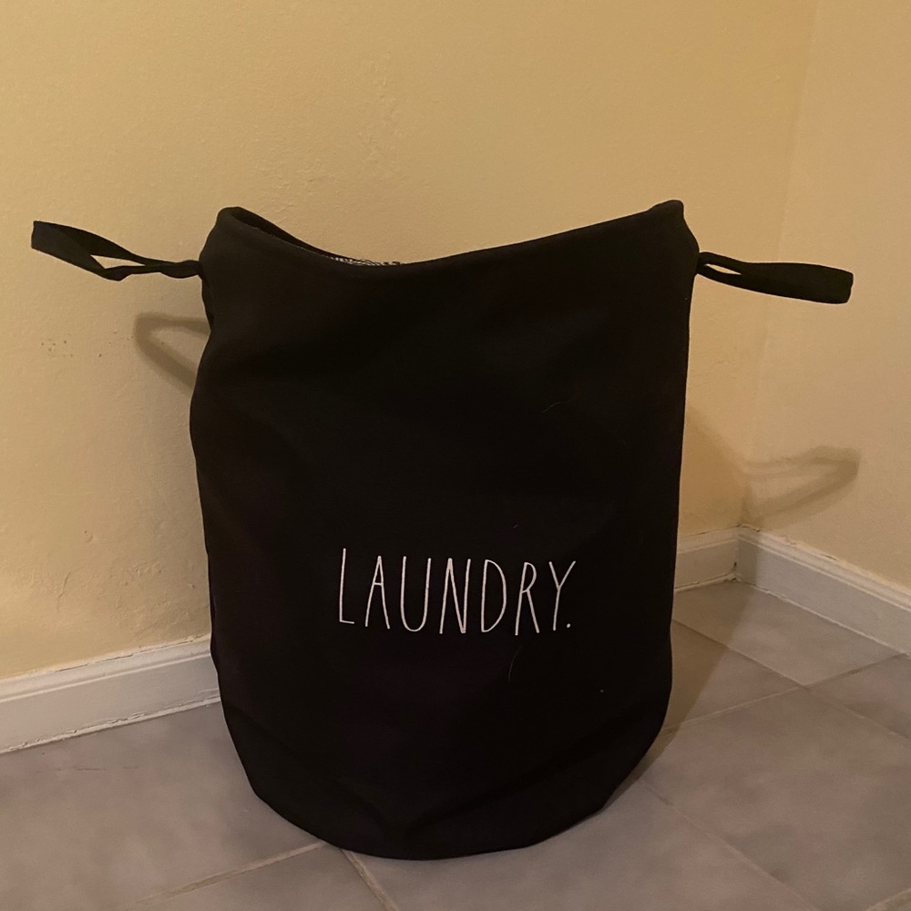 Rae Dunn laundry hamper